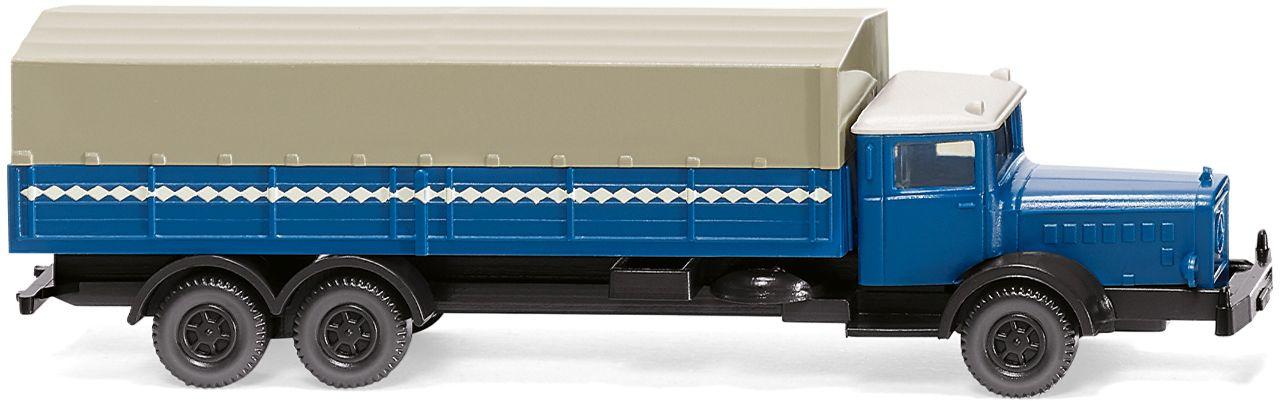 WIKING 094306 -  1:160 Pritschen-Lkw (MB L 10000) - azurblau