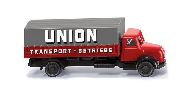 WIKING 094906 1:160 Pritschen-Lkw (Magirus)"Union-Transport"