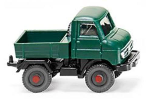 WIKING 097204  Unimog U 411   moosgrün 1:160
