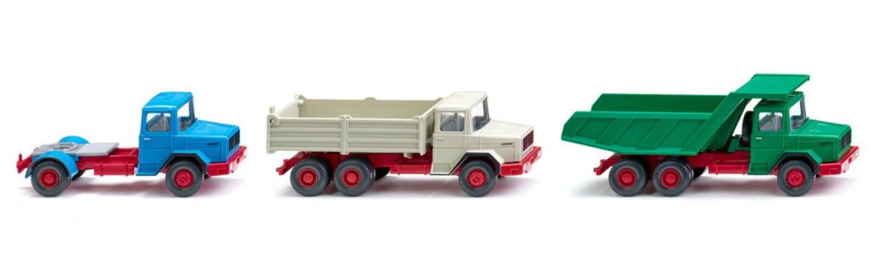 WIKING 099099 - 1:87 Set"Magirus Baubullen"