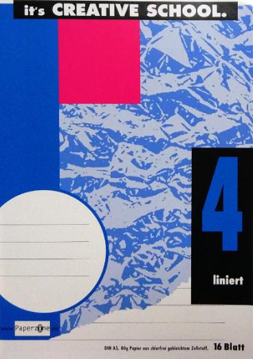 PAPERZONE Heft A5 Lineatur 4 16 Blatt