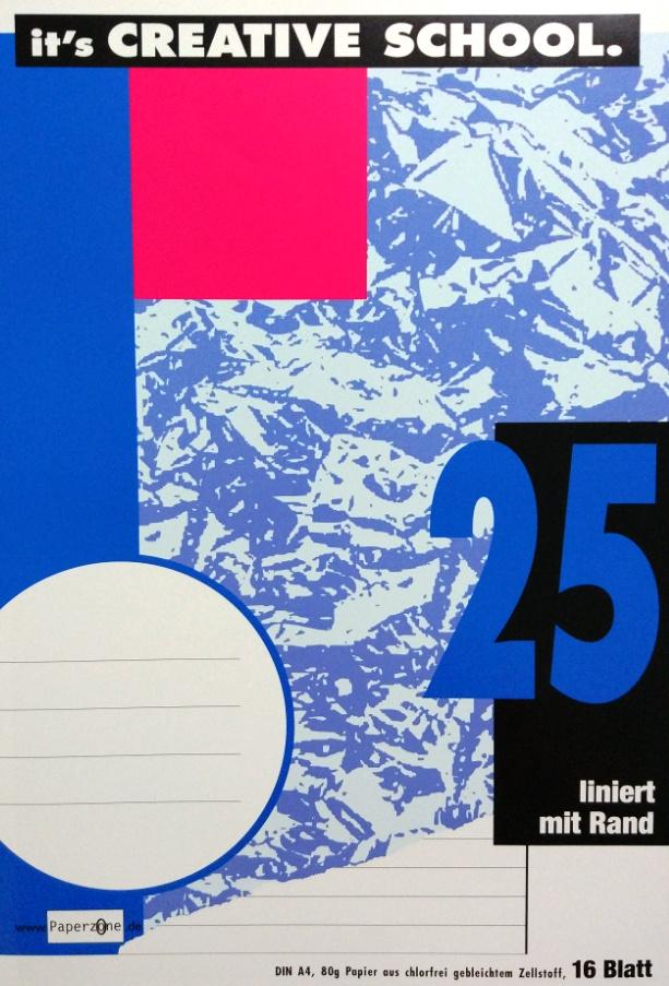 PAPERZONE Heft A4 Lineatur 25 16 Blatt