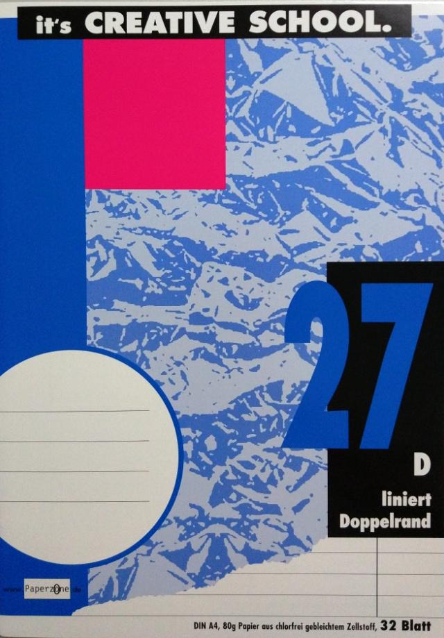 PAPERZONE Heft A4 Lineatur 27 32 Blatt