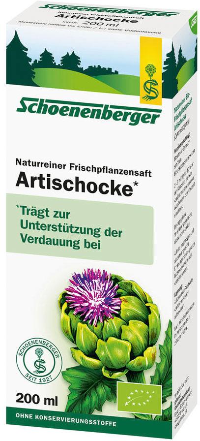 Schoenenberger Artischocke, Naturreiner Heilpflanzensaft