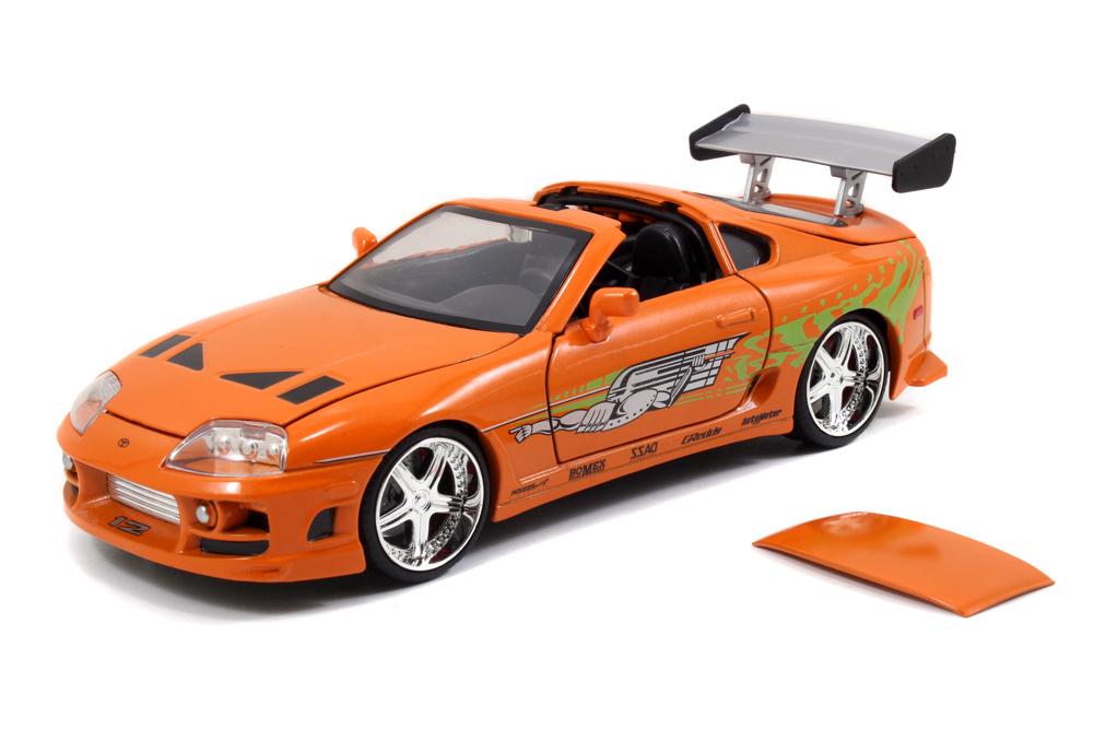 Produktbild Jada - Hollywood Rides - Toyota Supra w/ Brian O'Conner Figure 2 von 6