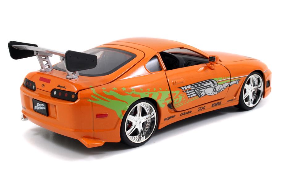 Produktbild Jada - Hollywood Rides - Toyota Supra w/ Brian O'Conner Figure 4 von 6