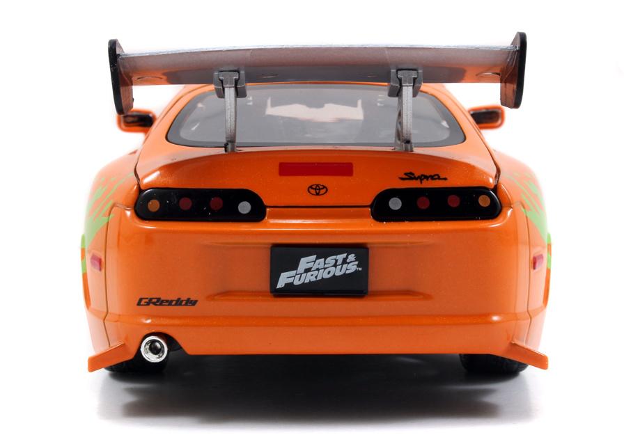 Produktbild Jada - Hollywood Rides - Toyota Supra w/ Brian O'Conner Figure 5 von 6