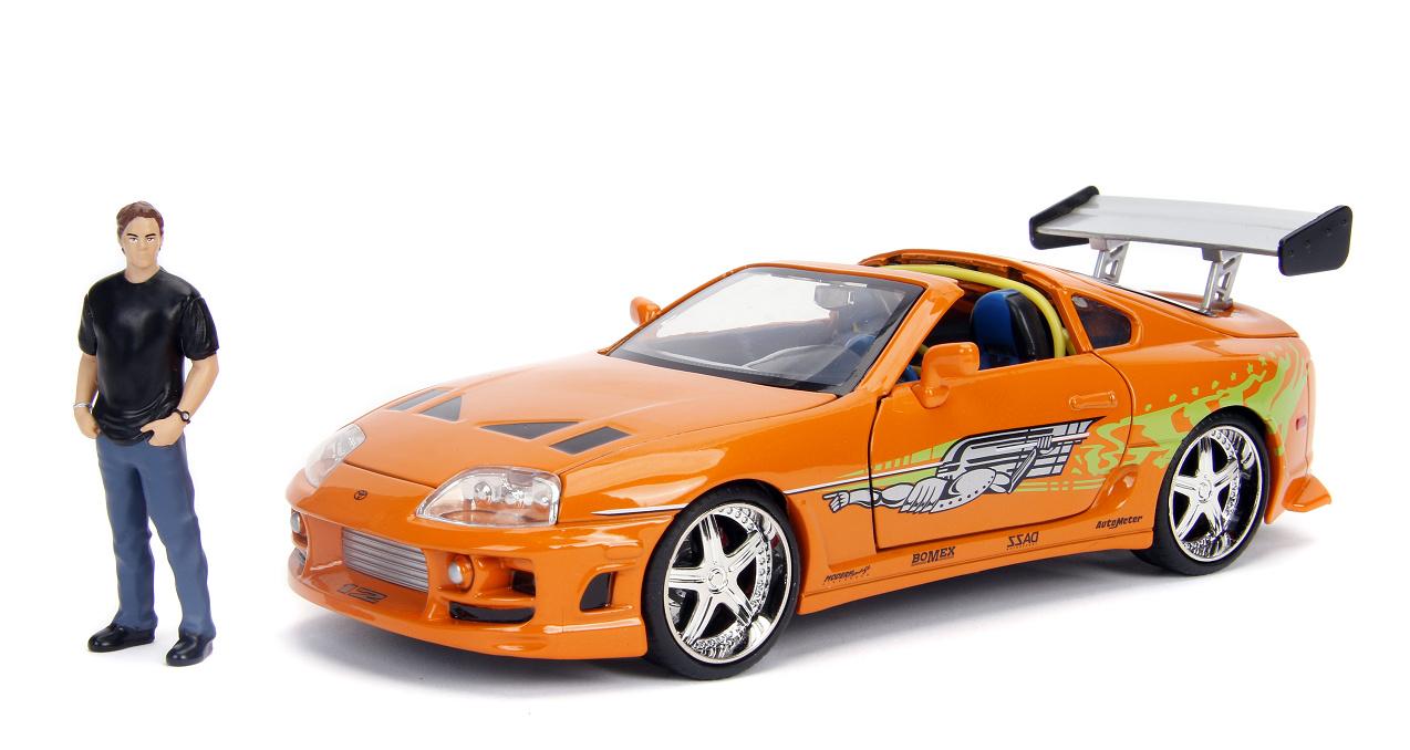Jada - Hollywood Rides - Toyota Supra w/ Brian O'Conner Figure