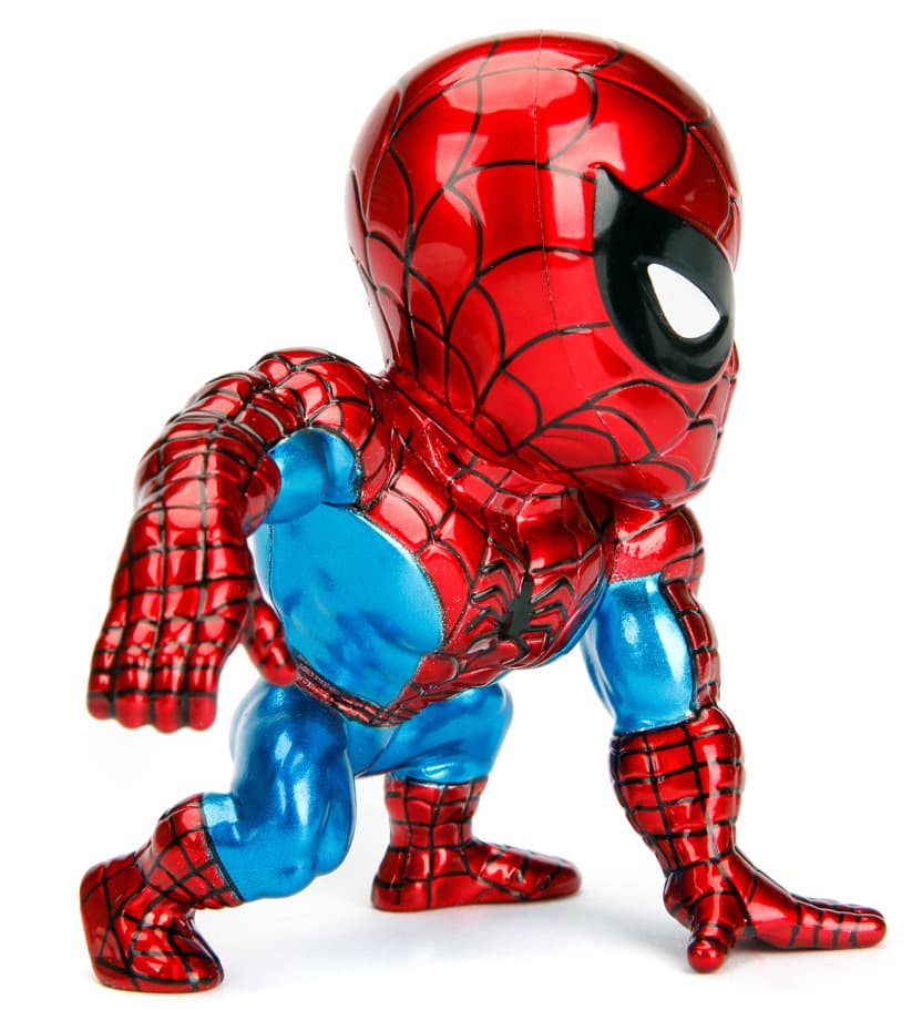 Produktbild Jada - Marvel - 4"Classic Spider-Man Metallfigur 6 von 7