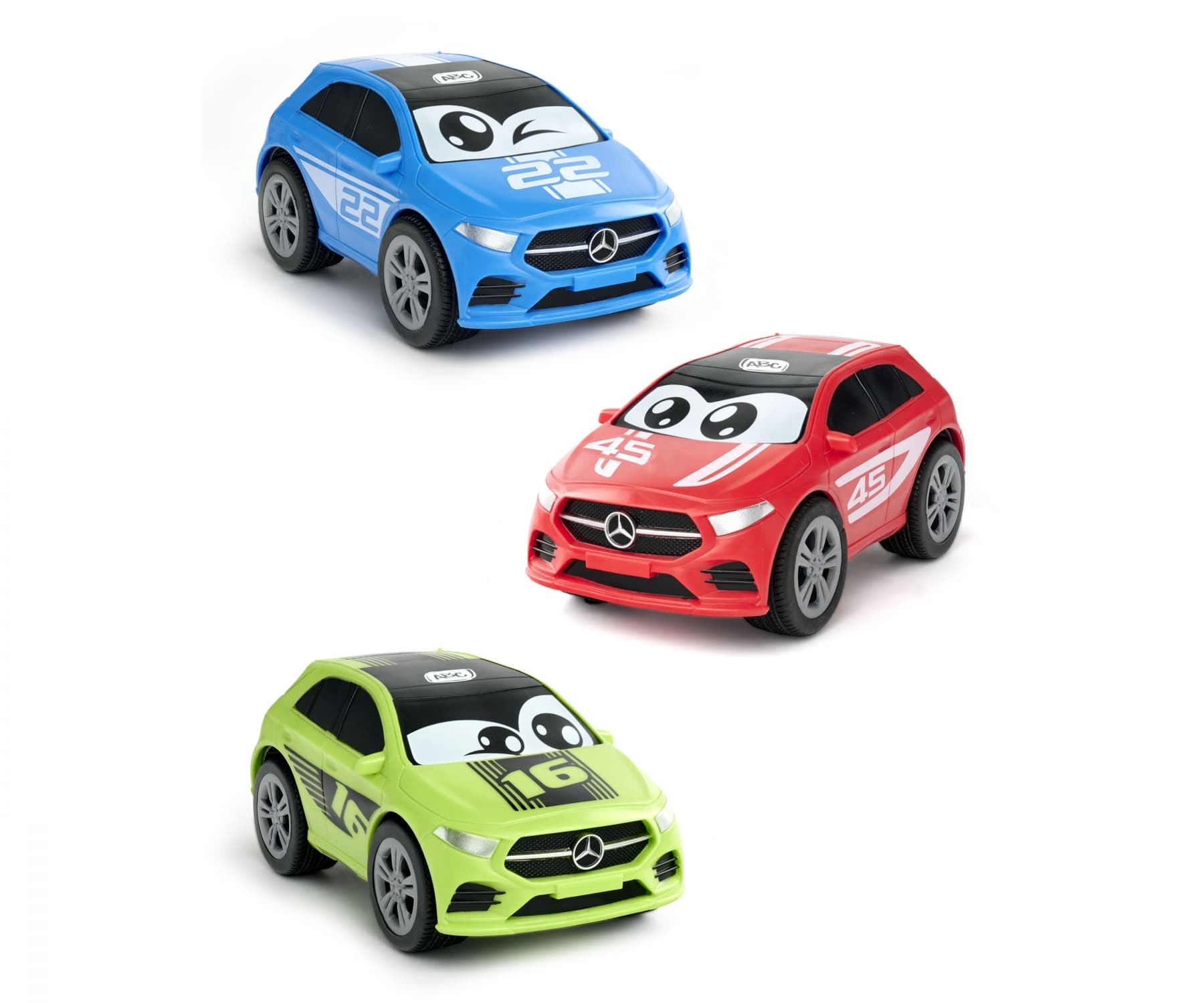 Dickie - ABC Mercedes Squeezy, sortiert, 1 Stück