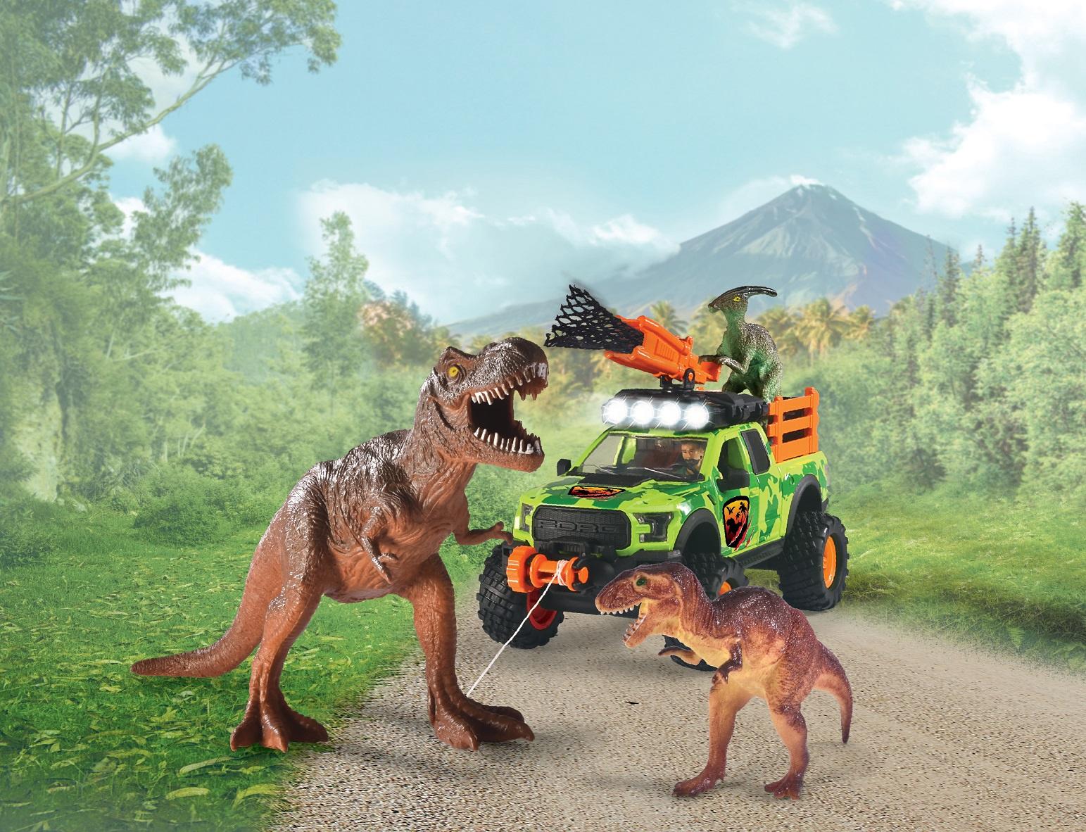 Produktbild Dickie Toys - Dinosaurier-Fahrzeug Dino Hunter (25 cm) 3 von 9