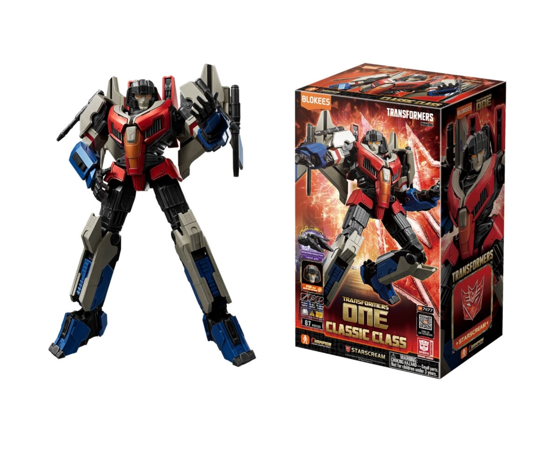 Blokees Transformers Starscream