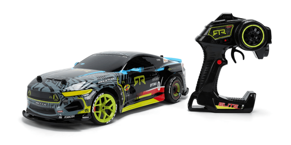 Jada Toys RC Drift Ford Mustang RTR Gittin 1:10 mit Drift-Funktion & Turbo Boost
