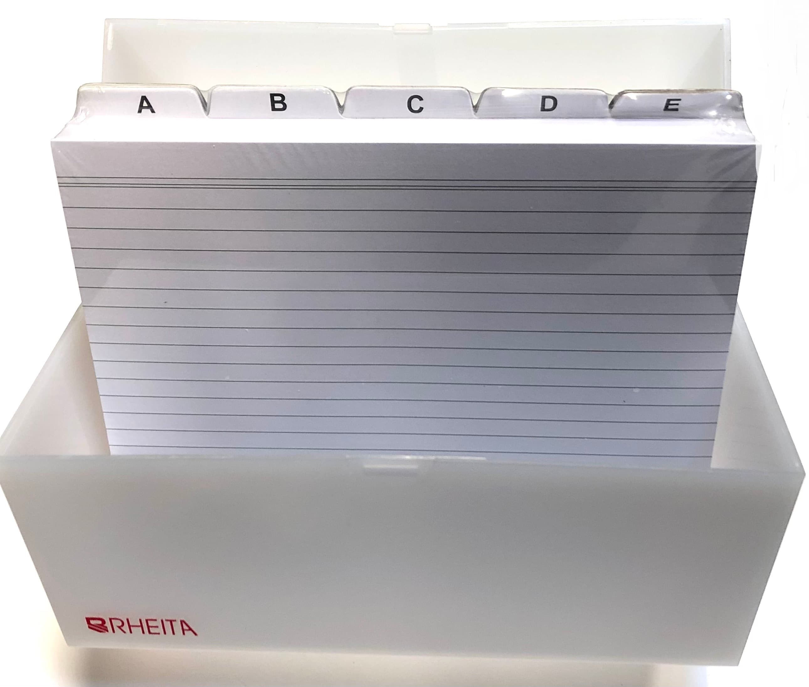 Produktbild RHEITA Karteikasten mit Register A-Z A5 Frosty 2 von 2