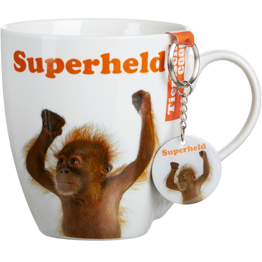 Ritzenhoff&Breker Kaffeebecher mit Schlüsselanhänger Superheld