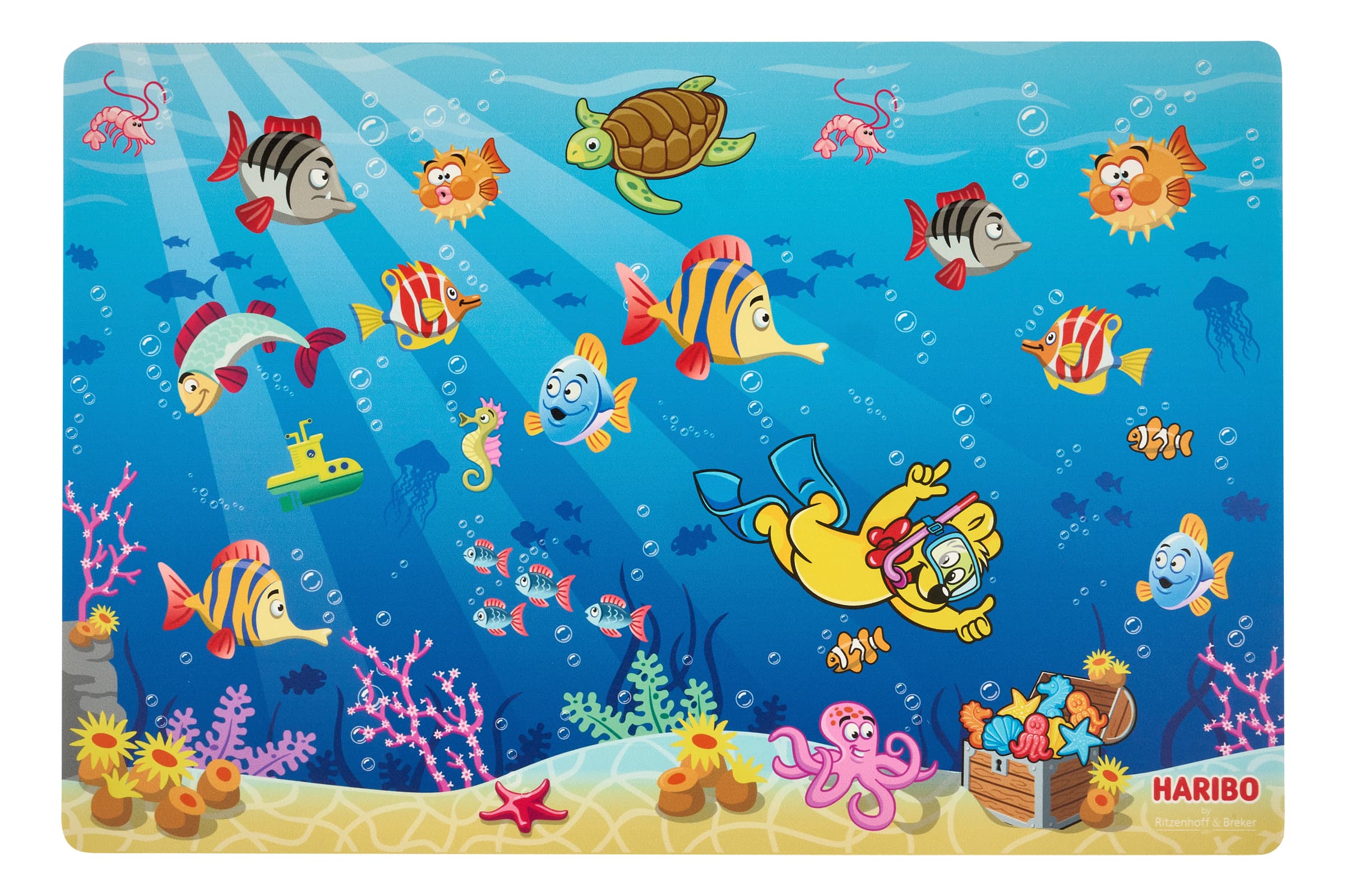 Ritzenhoff & Berker Tischset Haribo Seaworld 45x30cm