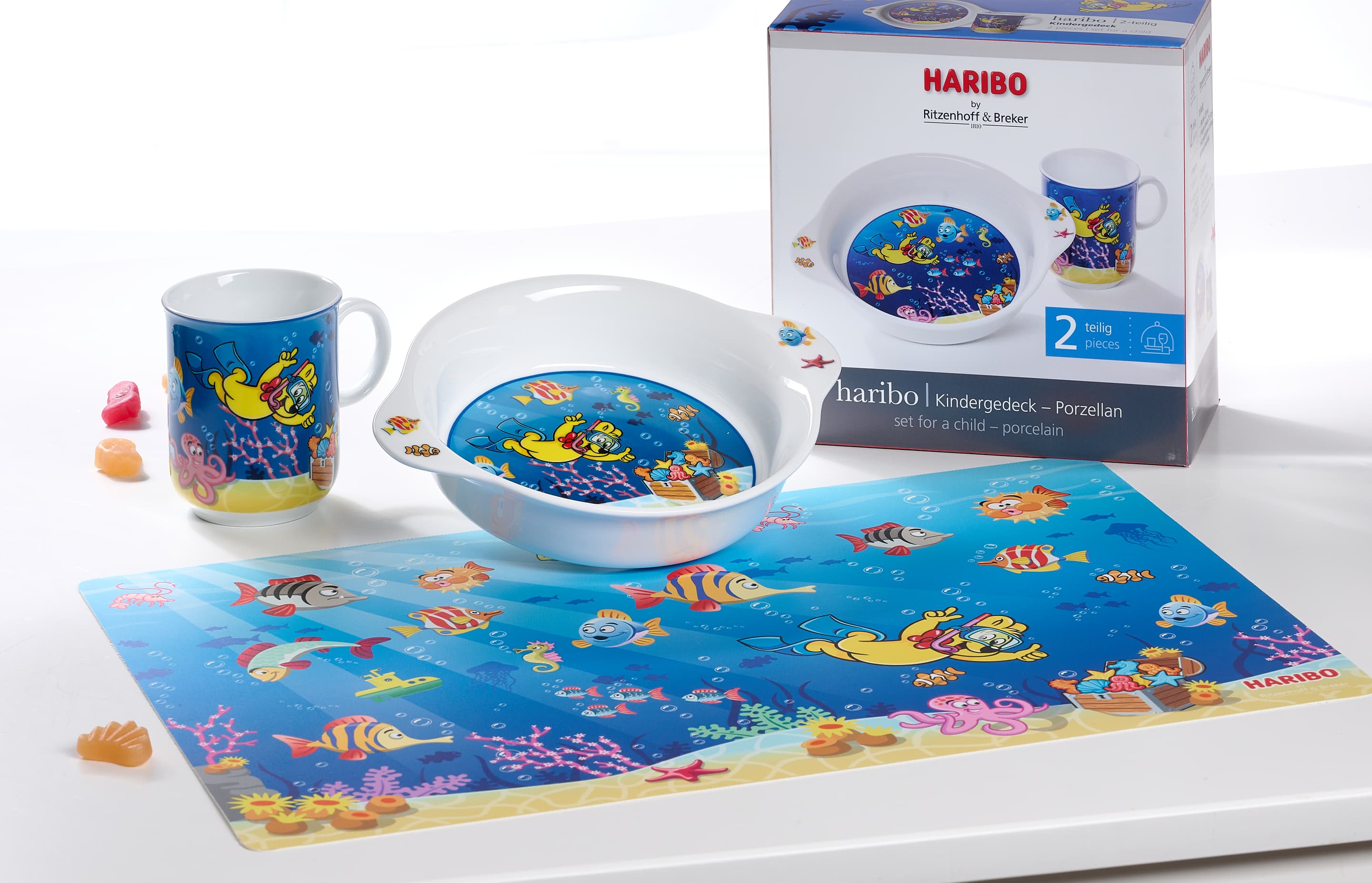 Produktbild Ritzenhoff & Breker Kinderset Haribo Seaworld 2-tlg. 2 von 2