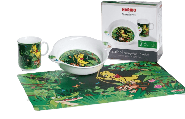 Ritzenhoff & Breker Kinderset Haribo Jungle 2-tlg.
