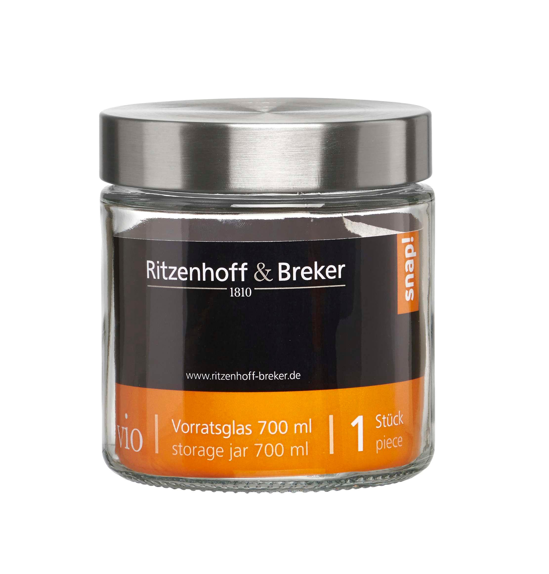 Ritzenhoff&Breker Vorratsglas VIO 0,7l