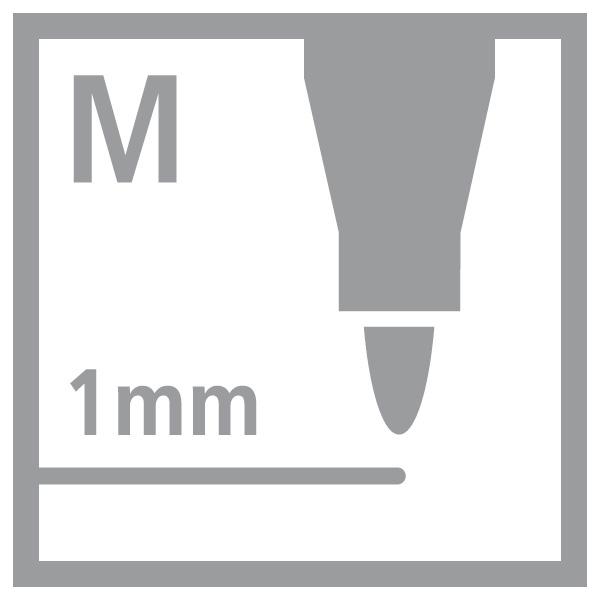 Produktbild STABILO® Folienstift - STABILO OHPen universal - permanent medium - 4er Pack - grün, rot, blau, schwarz 2 von 8