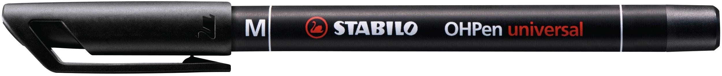 Produktbild STABILO® Folienstift - STABILO OHPen universal - permanent medium - 4er Pack - grün, rot, blau, schwarz 5 von 8