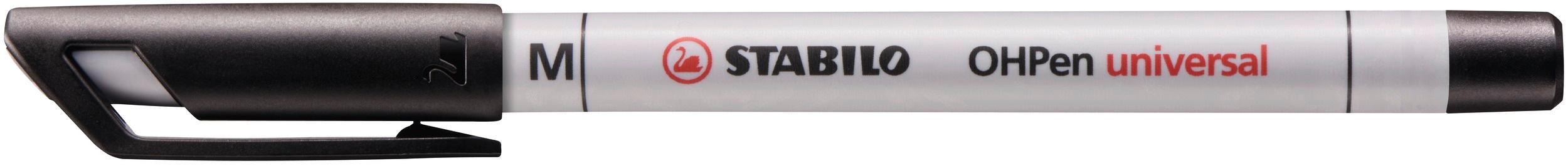 Produktbild STABILO® Folienstift - STABILO OHPen universal - wasserlöslich medium - 4er Pack - grün, rot, blau, schwarz 5 von 7