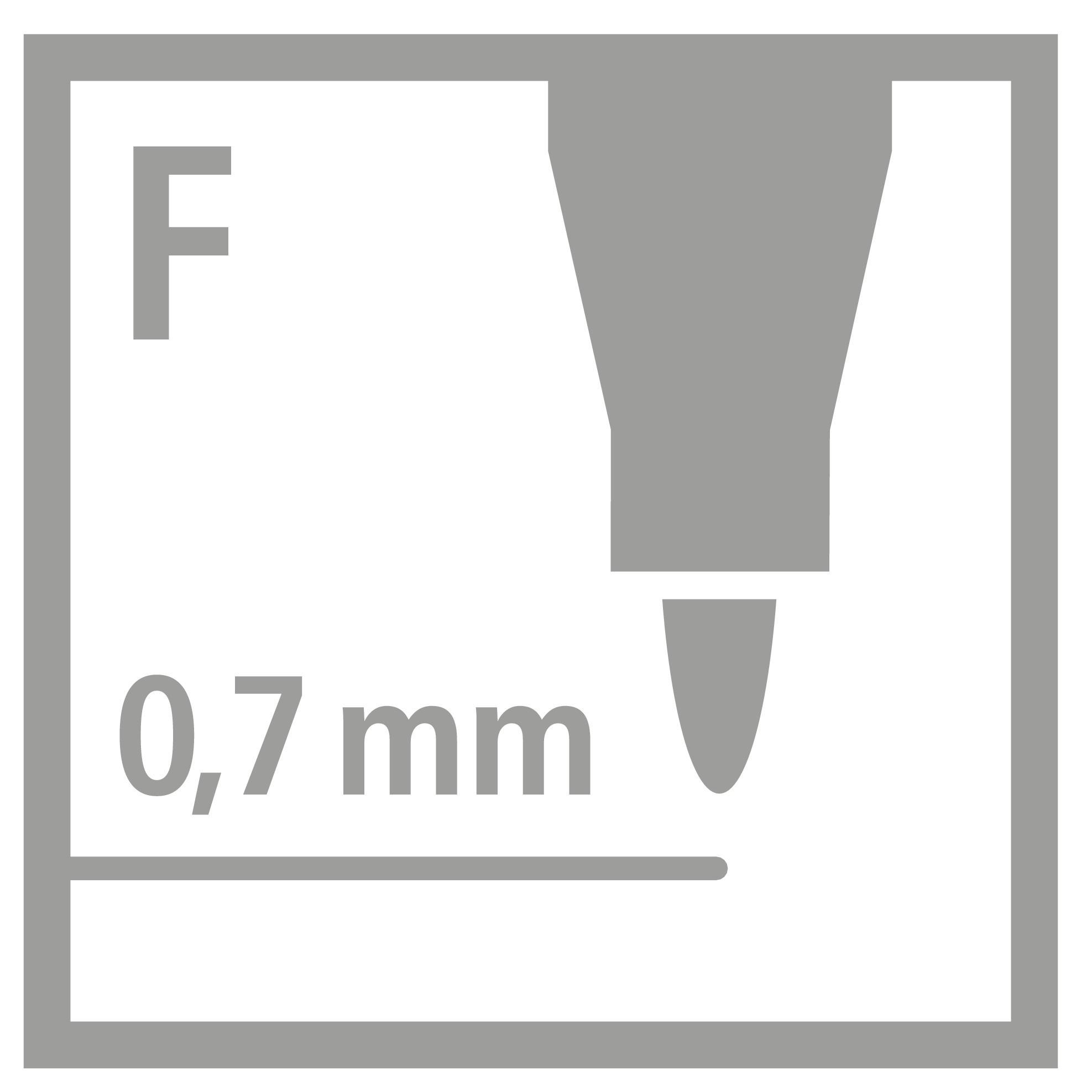 Produktbild STABILO® Folienstift - STABILO OHPen universal - permanent fein - 4er Pack - grün, rot, blau, schwarz 2 von 7