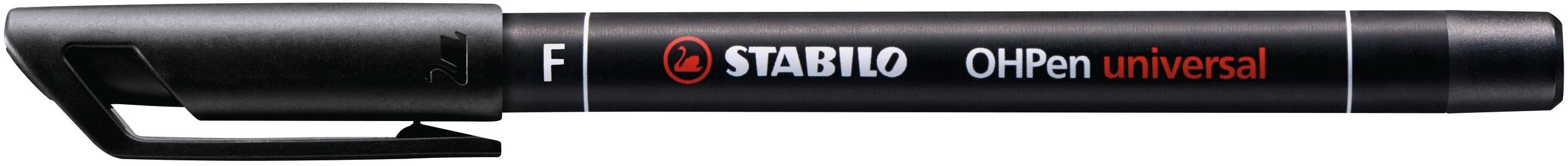 Produktbild STABILO® Folienstift - STABILO OHPen universal - permanent fein - 4er Pack - grün, rot, blau, schwarz 5 von 7
