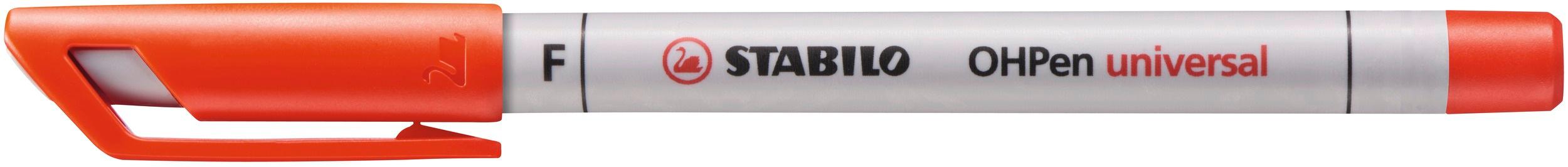 Produktbild STABILO® Folienstift - STABILO OHPen universal - wasserlöslich fein - 4er Pack - grün, rot, blau, schwarz 5 von 7