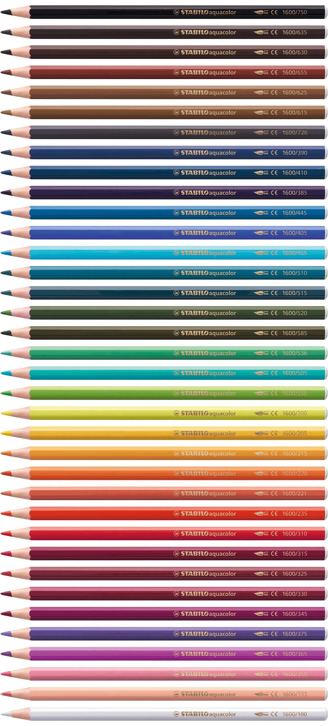 Produktbild STABILO® aquacolor Aquarell-Buntstift - 36er Metalletui 2 von 6