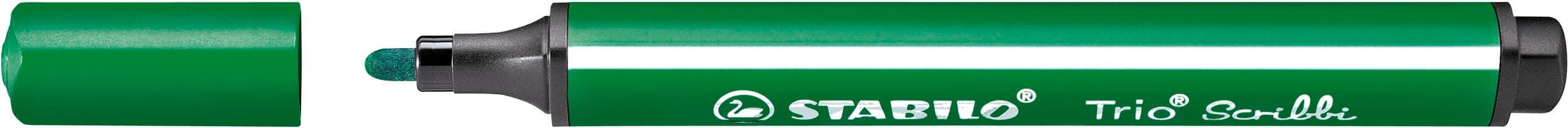 Produktbild STABILO® Gefederter Dreikant-Fasermaler Trio Scribbi 2 von 8