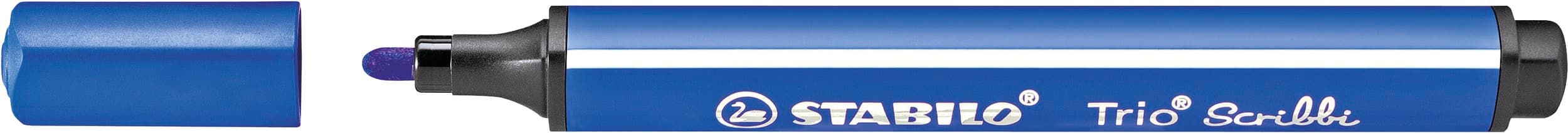 Produktbild STABILO® Gefederter Dreikant-Fasermaler Trio Scribbi 2 von 8