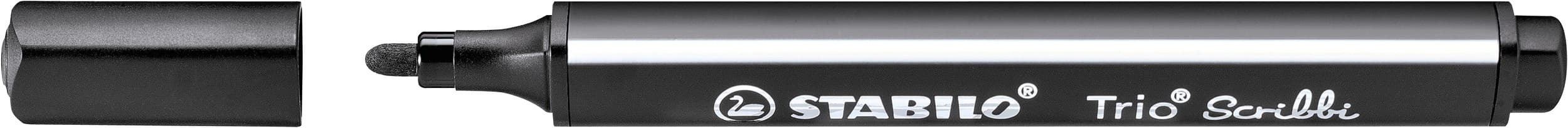 Produktbild STABILO® Gefederter Dreikant-Fasermaler Trio Scribbi 2 von 8