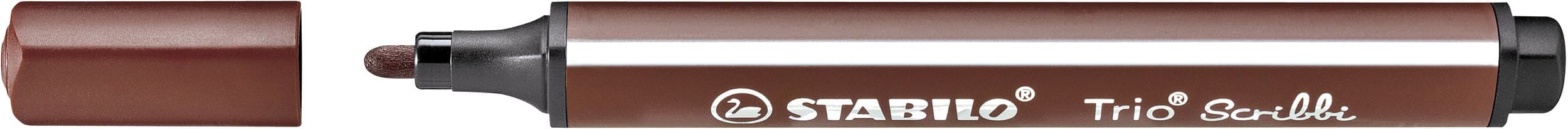 Produktbild STABILO® Gefederter Dreikant-Fasermaler Trio Scribbi 2 von 8