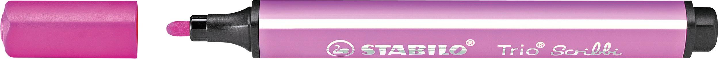 Produktbild STABILO® Gefederter Dreikant-Fasermaler Trio Scribbi 2 von 8