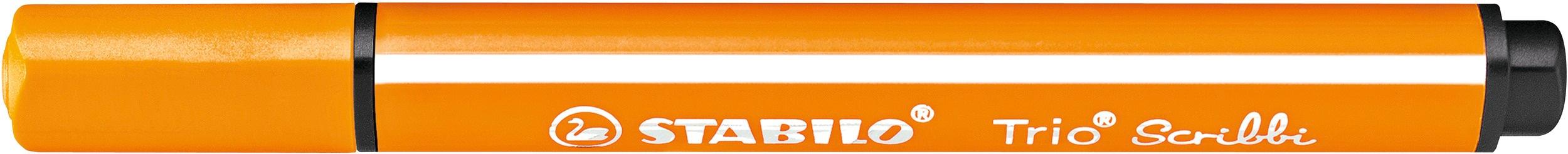 Produktbild STABILO® Gefederter Dreikant-Filzstift - STABILO Trio Scribbi - 8er Pack - mit 8 verschiedenen Farben 6 von 15