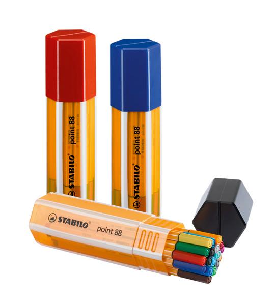 Produktbild STABILO® Fineliner - STABILO point 88 - 20er Big point Box zufällig in einer der 3 Farben  - mit 20 verschiedenen Farben 13 von 17