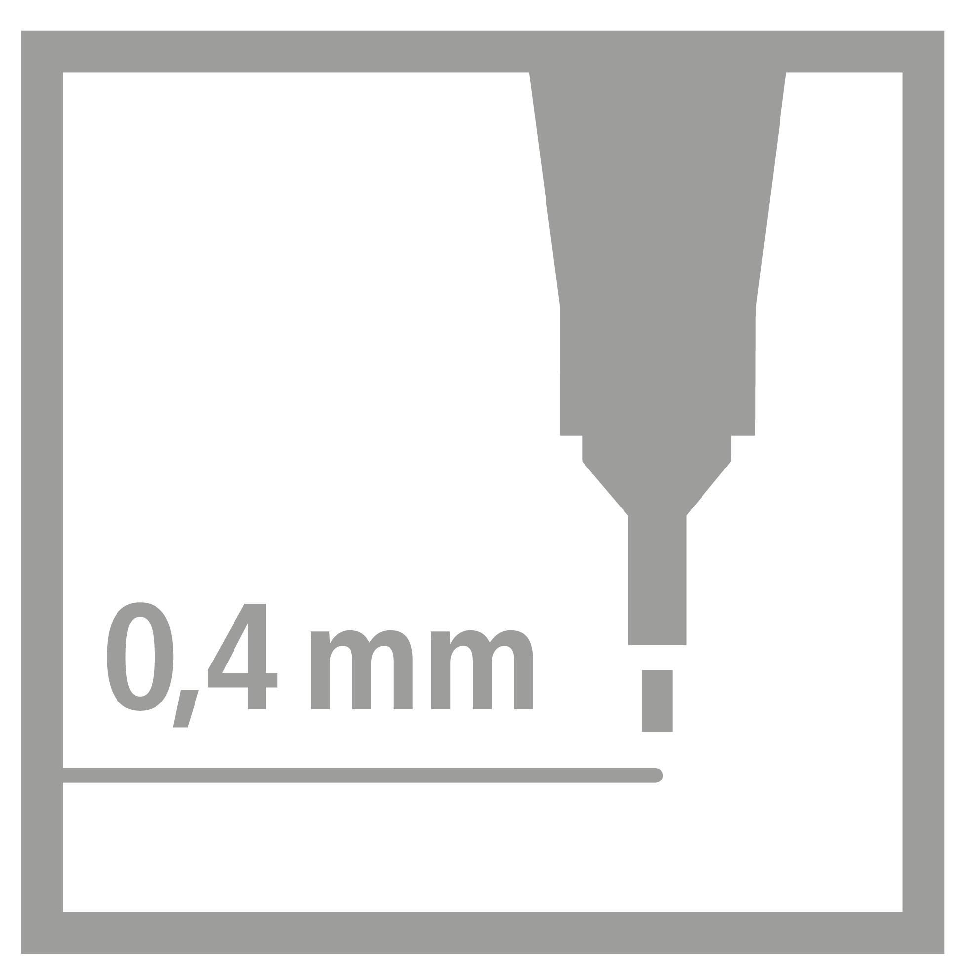 Produktbild STABILO® Fineliner - STABILO point 88 ColorParade - 20er Tischset in rot/orange- mit 20 verschiedenen Farben 7 von 13