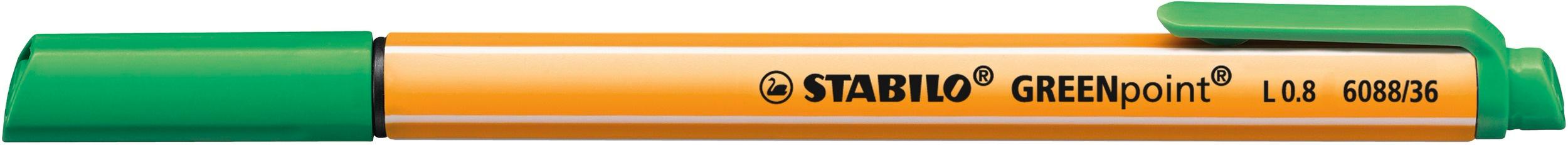 STABILO® Umweltfreundlicher Filzschreiber GREENpoint