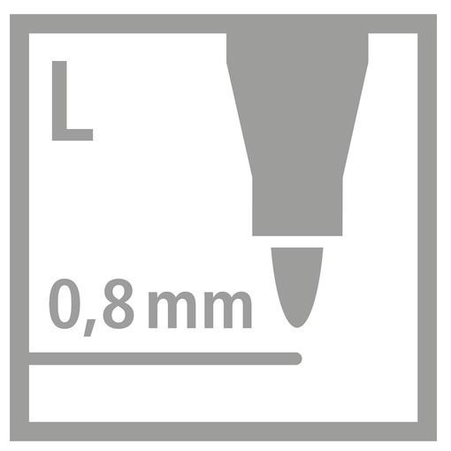 Produktbild STABILO® Umweltfreundlicher Filzschreiber GREENpoint 3 von 7