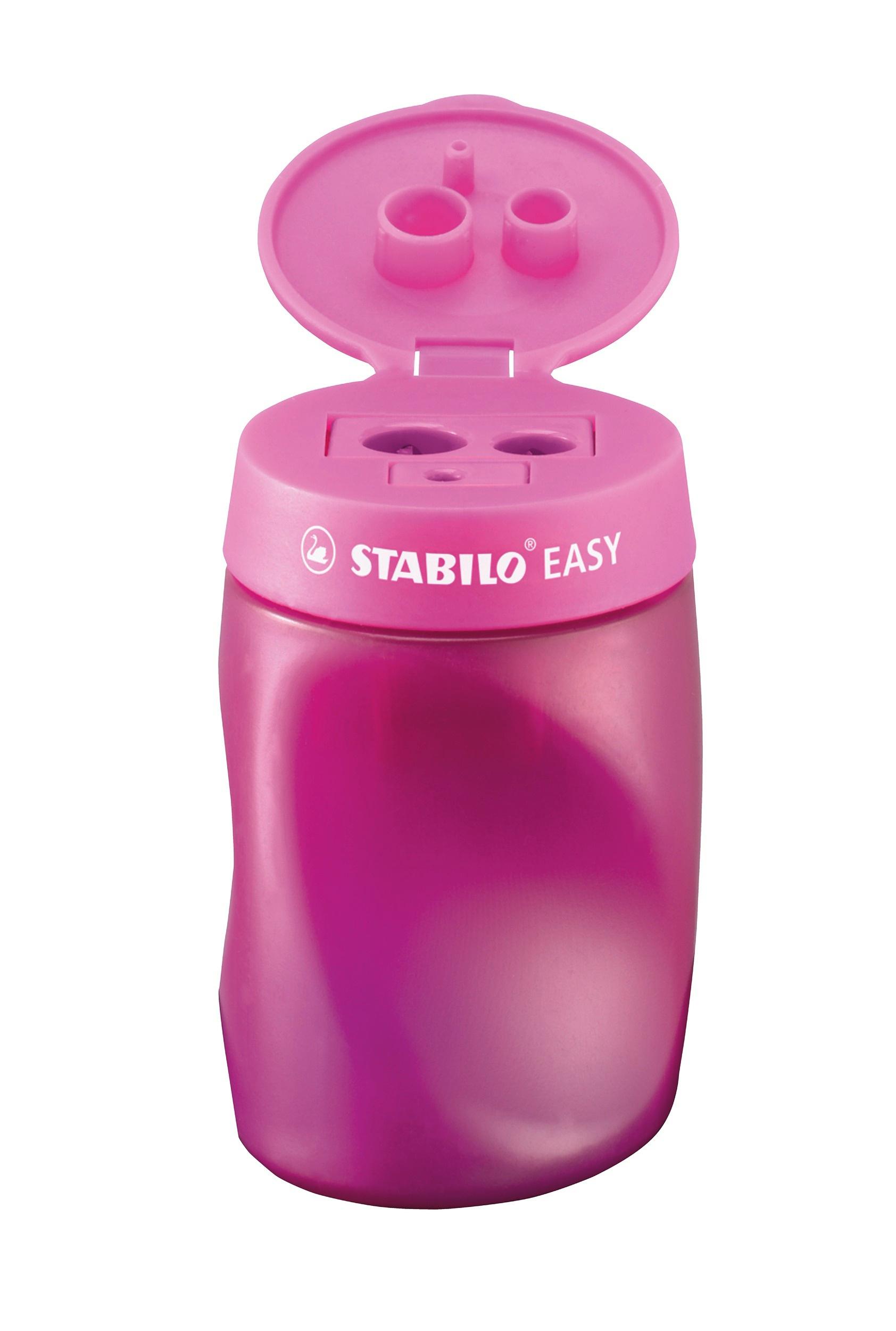 Produktbild STABILO Ergonomischer Dosen-Spitzer für Linkshänder - STABILO EASYsharpener - 3 in 1 - pink 5 von 9