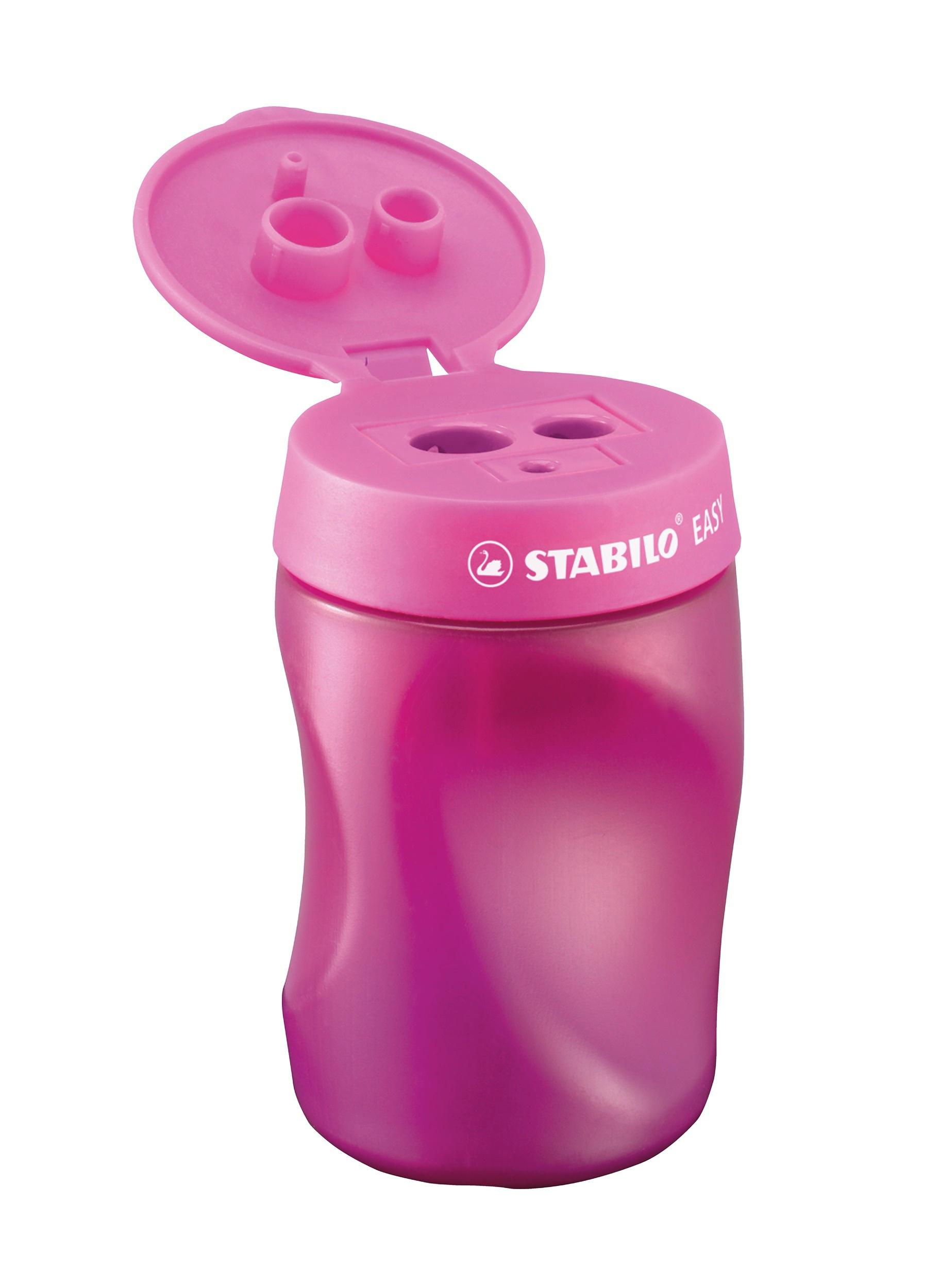 Produktbild STABILO Ergonomischer Dosen-Spitzer für Linkshänder - STABILO EASYsharpener - 3 in 1 - pink 6 von 9