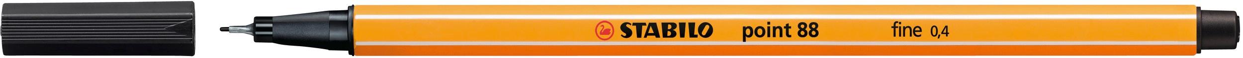 Produktbild STABILO® Fineliner - STABILO point 88 - 15er Pack - Standardfarben 2 von 11