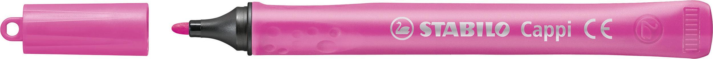 Produktbild STABILO® Filzstift mit Kappenring - STABILO Cappi - 12er Pack - mit 12 verschiedenen Farben 4 von 14