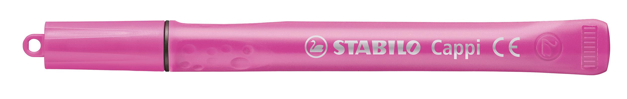 Produktbild STABILO® Filzstift mit Kappenring - STABILO Cappi - 12er Pack - mit 12 verschiedenen Farben 5 von 14