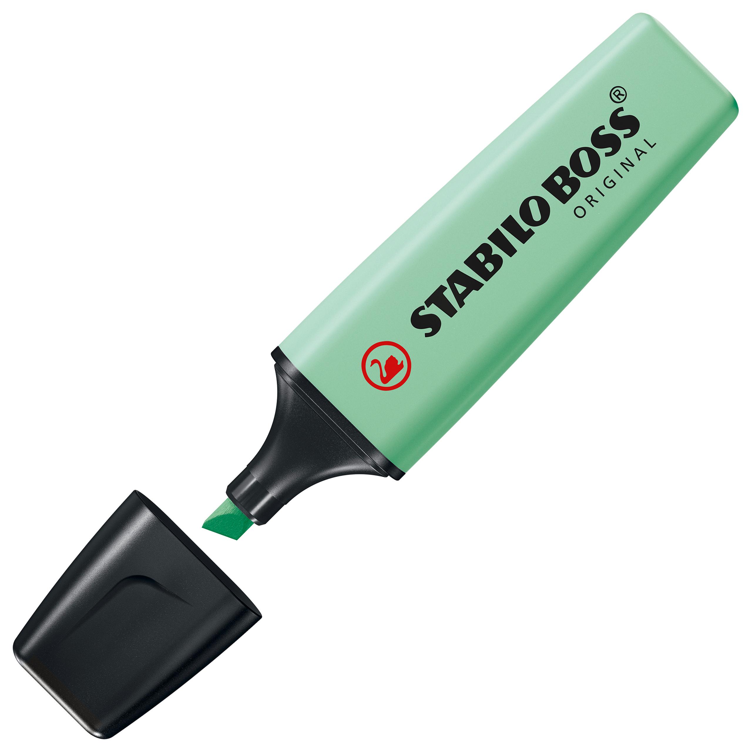 Produktbild STABILO® Textmarker - STABILO BOSS ORIGINAL Pastel - Einzelstift - Hauch von Minzgrün 8 von 8