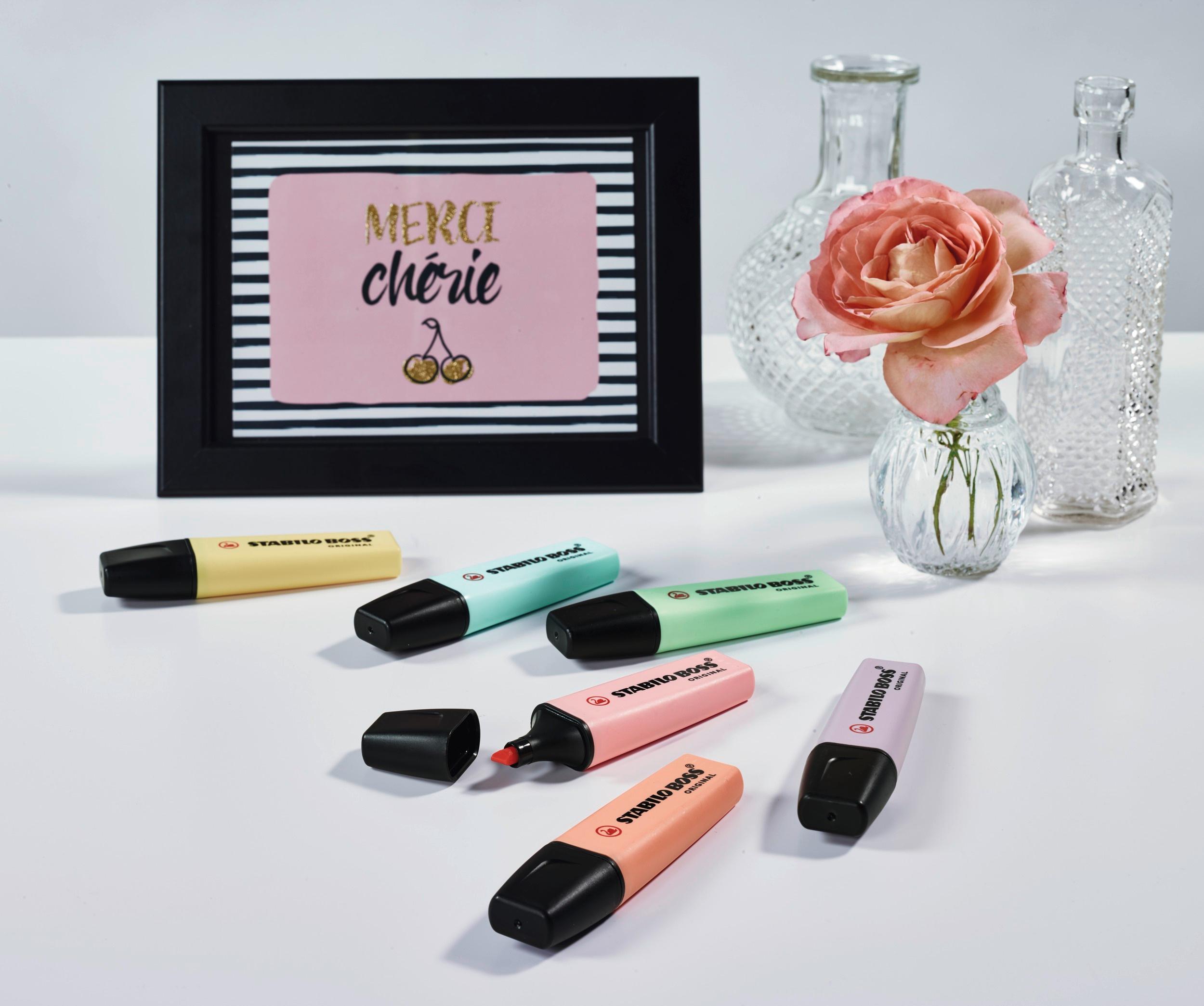 Produktbild STABILO® Textmarker - STABILO BOSS ORIGINAL Pastel - Einzelstift - zartes Türkis 4 von 8