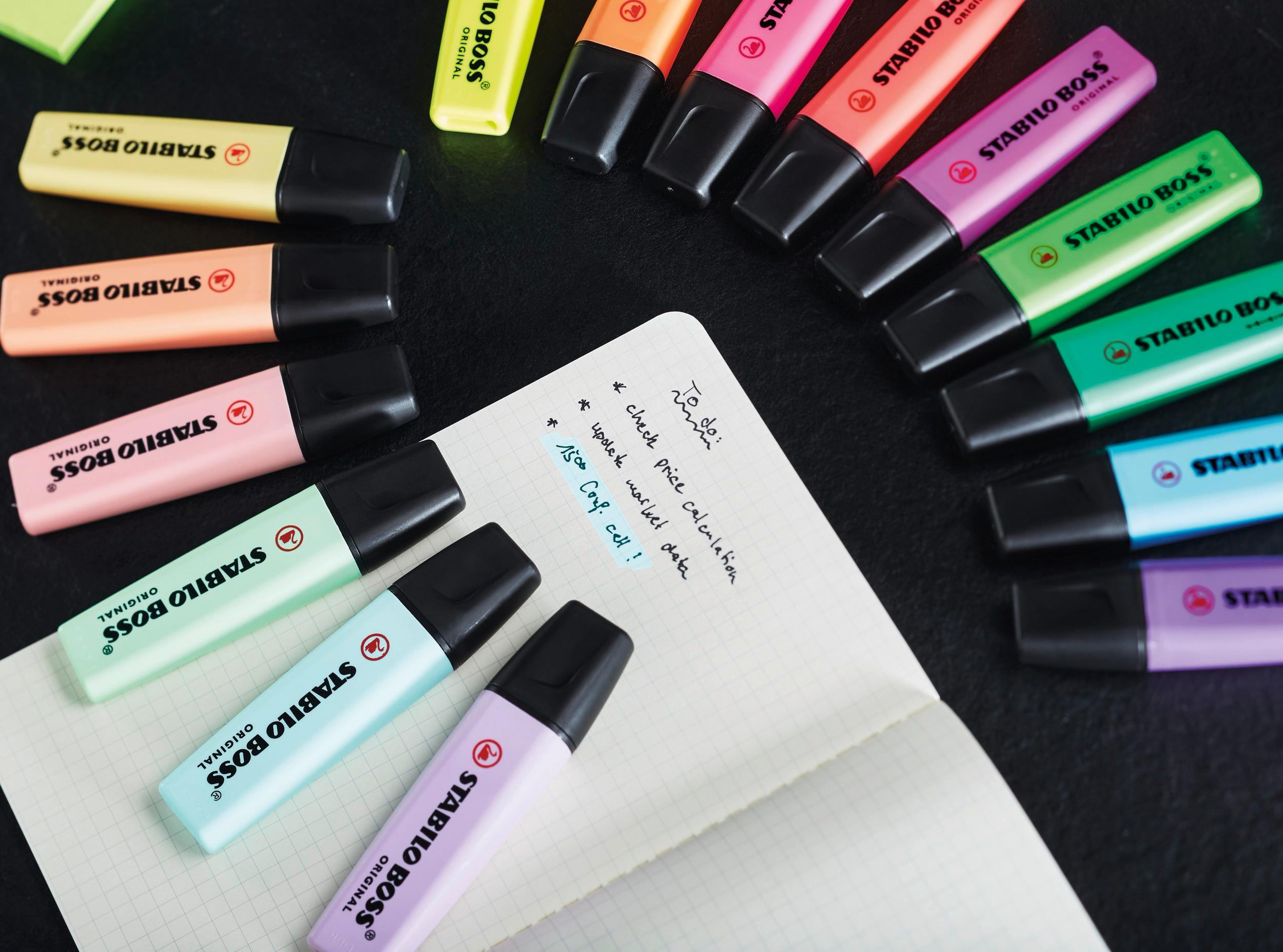 Produktbild STABILO® Textmarker - STABILO BOSS ORIGINAL Pastel - Einzelstift - zartes Türkis 7 von 8