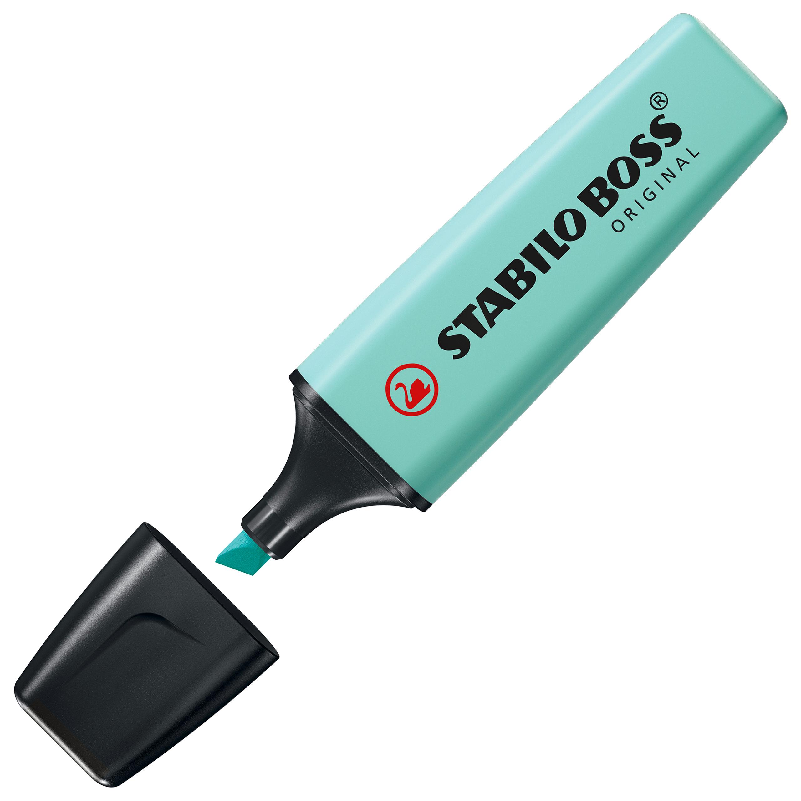 Produktbild STABILO® Textmarker - STABILO BOSS ORIGINAL Pastel - Einzelstift - zartes Türkis 8 von 8