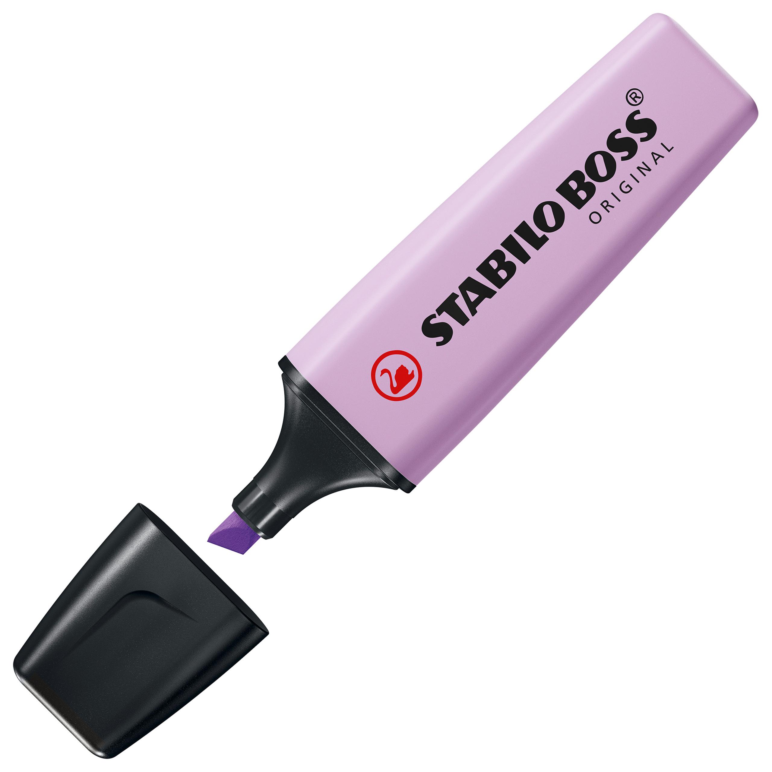 Produktbild STABILO® Textmarker - STABILO BOSS ORIGINAL Pastel - Einzelstift - Schimmer von Lila 8 von 8